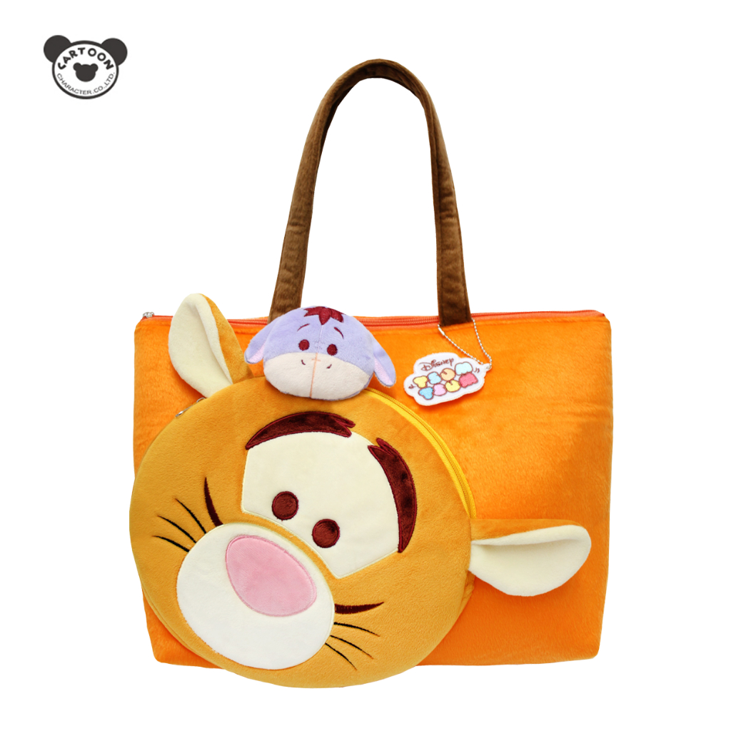 disney-กระเป๋าสะพายไหล่-ลาย-tigger-tsum-tsum-ขนาด-16-นิ้ว-สินค้าลิขสิทธิ์แท้-จากโรงงานผู้ผลิตโดยตรง