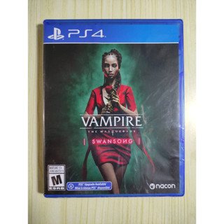 (มือ1) PS4​ -​ Vampire : The Masquerade - Swansong​ (Z.all)​*แผ่นหลุดจากที่ล็อค