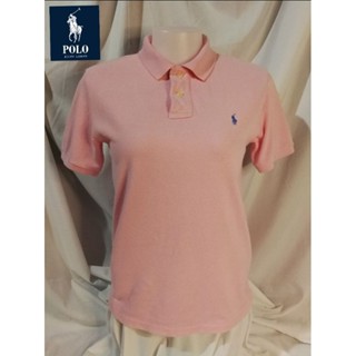 Polo by Ralph Lauren Brand_2nd hand เสื้อโปโลแขนสั้นผ้าฝ้าย​ 💯%/ Size S(8-10)/ กระสอบนำเข้ามือสอง