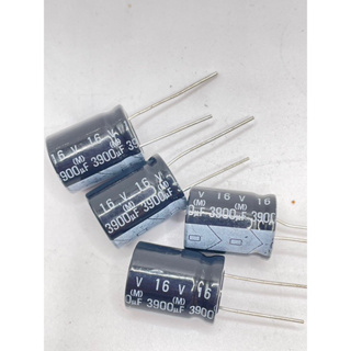 capacitor ตัวเก็บประจุ แบบมีขั้ว 3900uf 16v ราคาต่อตัว