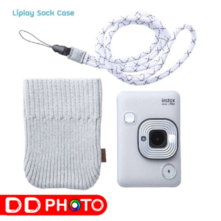 Instax Liplay Knit Cover กระเป๋าถัก+สายคล้อง สำหรับกล้อง Instax Liplay