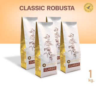 ภาพหน้าปกสินค้าClassic Robusta 100% [Dark Roast] เมล็ดกาแฟ โรบัสต้า คั่วเข้ม  [ 1 kg. ] kokoro coffee กาแฟ พรีเมียม ที่เกี่ยวข้อง