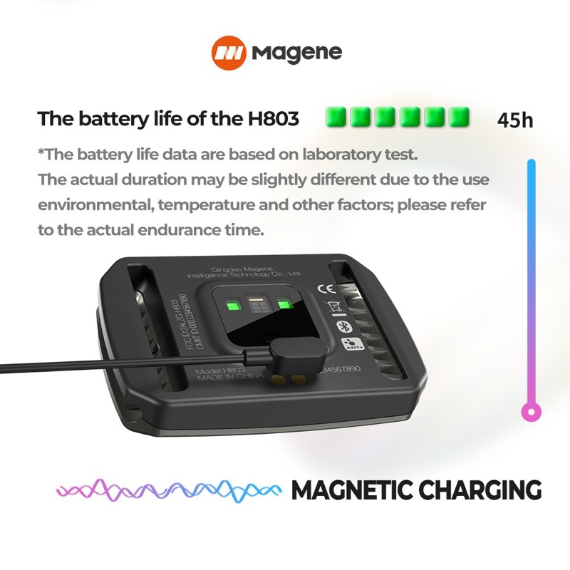 สายฮาร์ทเรทแบบรัดแขน-magene-h803-heart-rate-sensor-เซ็นเซอร์วัดการเต้นหัวใจแบบรัดแขน