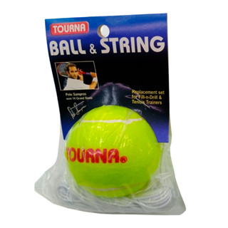 Tourna ลูกเทนนิสสำหรับฝึกซ้อม Ball &amp; String Replacement Tennis Trainers | Green ( 078914001529 , TT-BS )