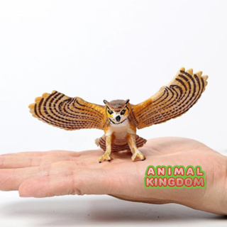 Animal Kingdom - โมเดลสัตว์ นกฮูก-นกเค้าแมว สีทอง ขนาด 12.50 CM (จากสงขลา)