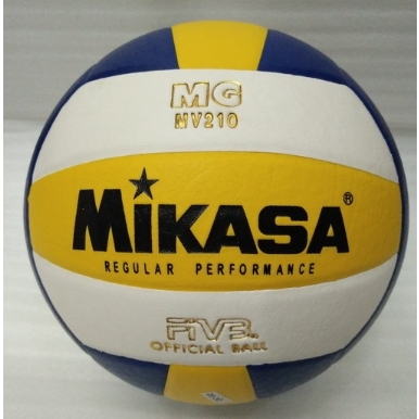 mikasa-มิกาซ่า-วอลเลย์บอลหนัง-volleyball-pu-5-mv210แถมฟรี-ตาข่ายใส่ลูกฟุตบอล-เข็มสูบลม