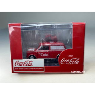 Morris Mini Coca Cola มีลังขวดแถม Scale 1:50 ยี่ห้อ Tiny