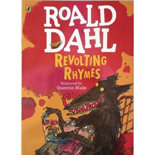 New Revolting Rhymes Colour Edition paperback English By  Roald Dahl Illustrated by Quentin Blake ฉบับสี A4