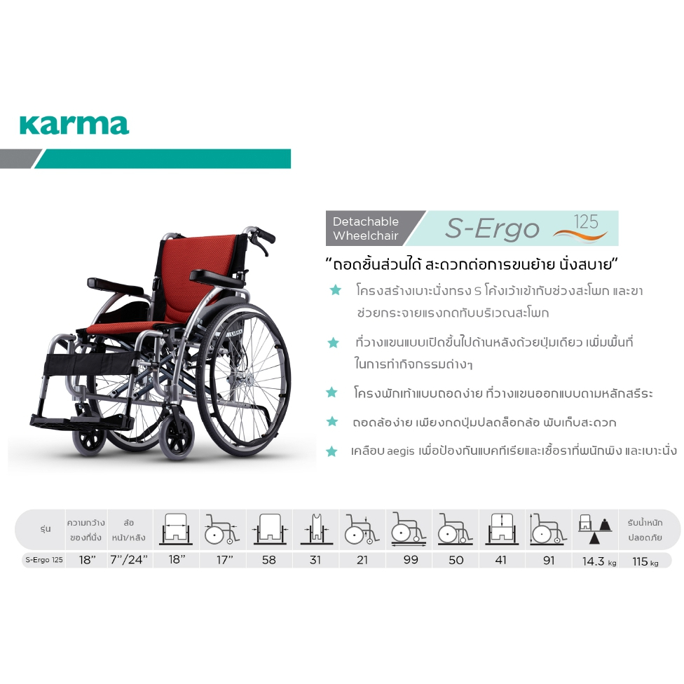 karma-รุ่น-vip-515-รถเข็นผู้ป่วย-รถเข็นผู้สูงอายุ-รถเข็น-อลูมิเนียม-ปรับเอนแบบ-tilt-in-space-ได้-aluminum-wheelchair