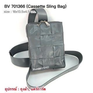 BOTTEGA Cassette Sling bag ของแท้ 100% [ส่งฟรี]