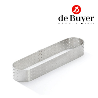 de Buyer 3099.40 Oblong Ring Perforated 14x3.5x2b cm. / ริงค์ทาร์ต