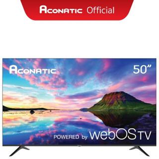 ภาพขนาดย่อของภาพหน้าปกสินค้าAconatic Smart TV 4K HDR สมาร์ททีวี 50 นิ้ว รุ่น 50US200AN WebOS TV + รีโมทสั่งการด้วยเสียง (รับประกันศูนย์ 3 ปี) จากร้าน aconatic.official บน Shopee