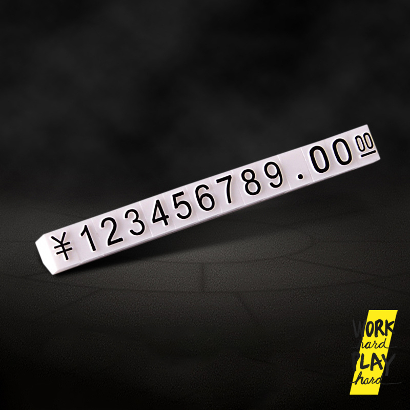 WHPH Shop Number Block ป้ายราคา ป้ายราคาสินค้า minimal ป้ายราคา ...