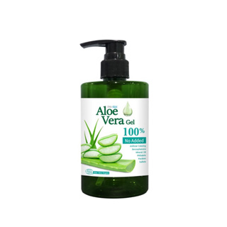 MYU NIQUE - Aloe Vera Gel มิวนิคอโลเวร่าเจล300ml.(เจลบำรุงผิวหน้าออร์แกนิคแบบปั๊ม)