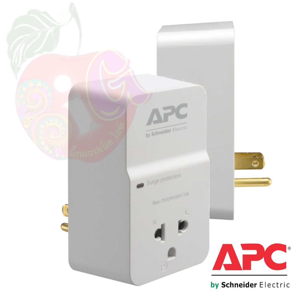 อุปกรณ์ป้องกันไฟกระชาก-pm1w-vn-apc-home-office-surgearrest-1-outlet-230v-ของแท้-10-ปี-onsite-service