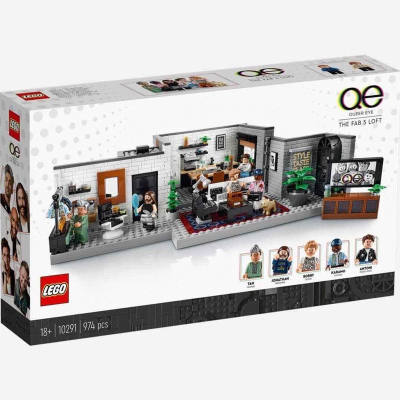 lego-10291-queer-eye-the-fab-5-loft-เลโก้ใหม่-ของแท้-พร้อมส่ง