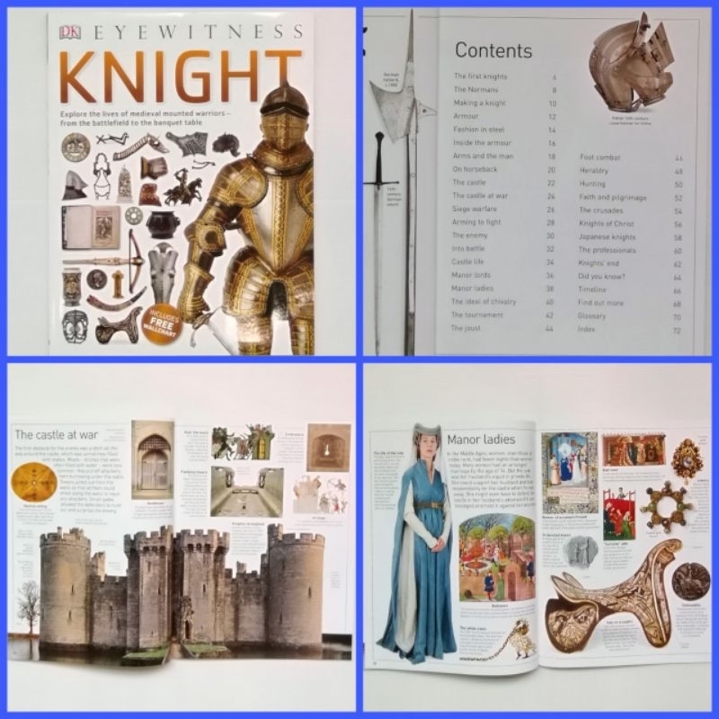 DK Eyewitness Knight book | Shopee Thailand