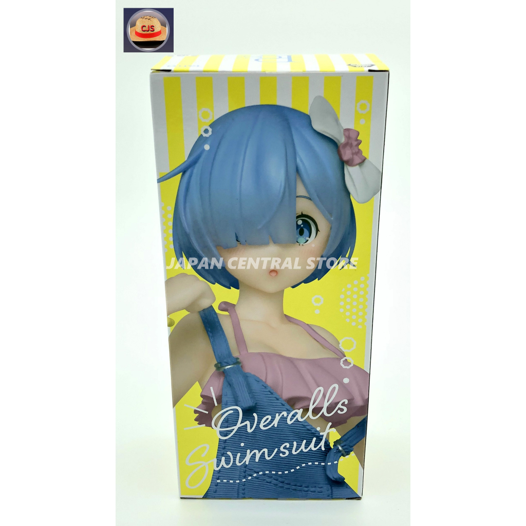ส่งตรงจากญี่ปุ่น-โมเดลฟิกเกอร์อนิเมะ-re-zero-starting-life-in-another-world-rem-precious-original-salopette-ชุดว่ายน้ํา-ver-taito-character-collection-goods-kawaii-display-item-prize-anime-model