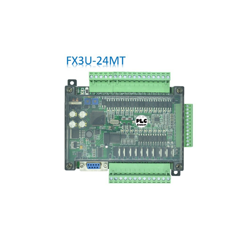 FX3U-24MT PLC Controller, 24VDC PLC Industrial Control Board | Shopee ...
