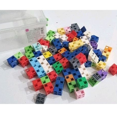 artec blocks 100 ชิ้นแท้ทุกตัวจากญี่ปุ่น ตัวต่อเสริมทักษะเรขาคณิต ...