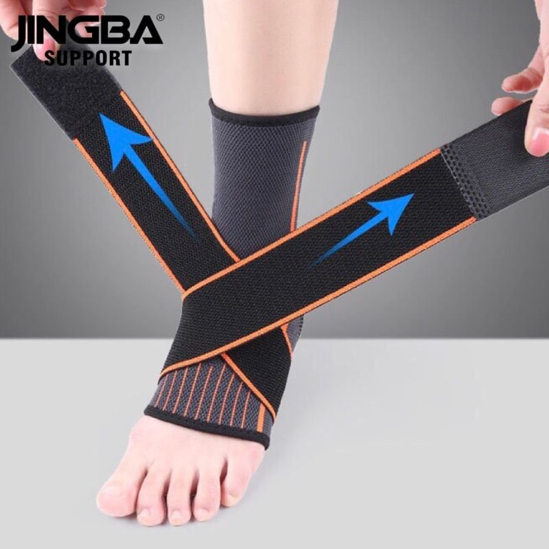 ผ้าพันข้อเท้าลดการอักเสบเส้นเอ็นข้อเท้า-jingba-ankle-support