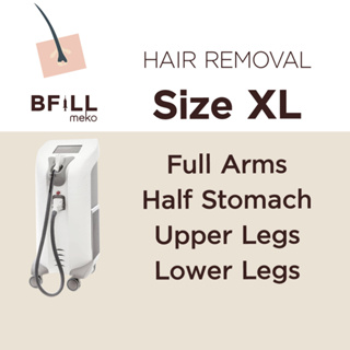 Hair Removal Size XL (Inner Backside or Upper or Lower Leg) Express Que By Senior Specialist