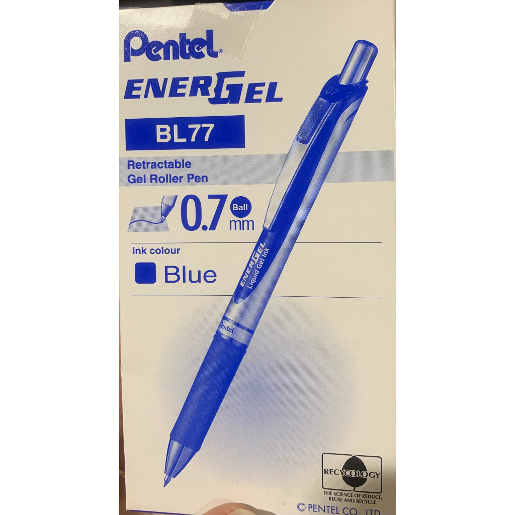 ปากกาเจล-pentel-energel-bl77