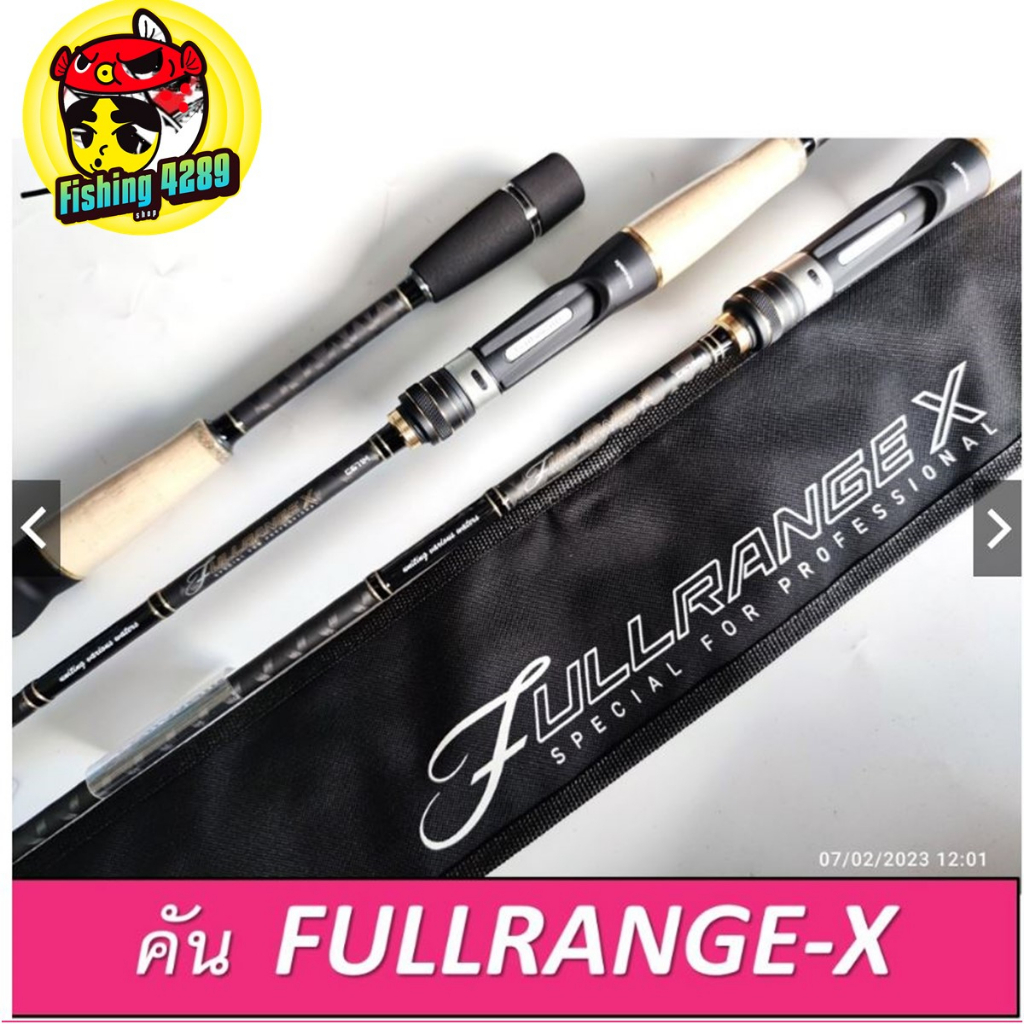 คันเบ็ดตกปลา-คันตีเหยื่อปลอม-tail-walk-fullrange-x-คันท่อนเดียว