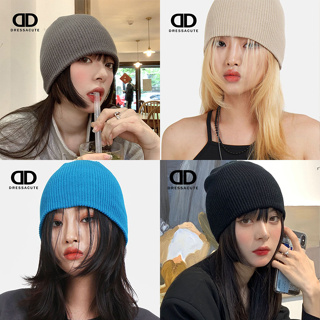 🔥HP01(แบบสั้น) หมวกไหมพรมกันหนาว สไตล์เกาหลี