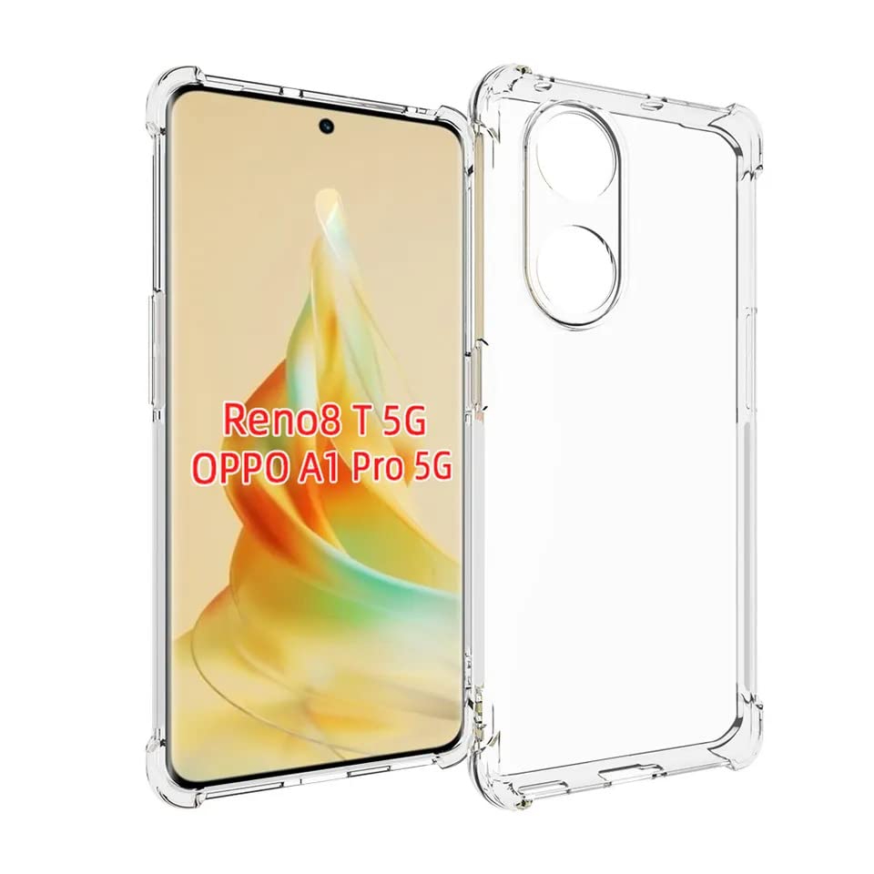 เคสใสกันกระแทก Oppo Reno 8t 5g เคสใสนิ่ม กันกระแทก คลุมป้องกันกล้อง 