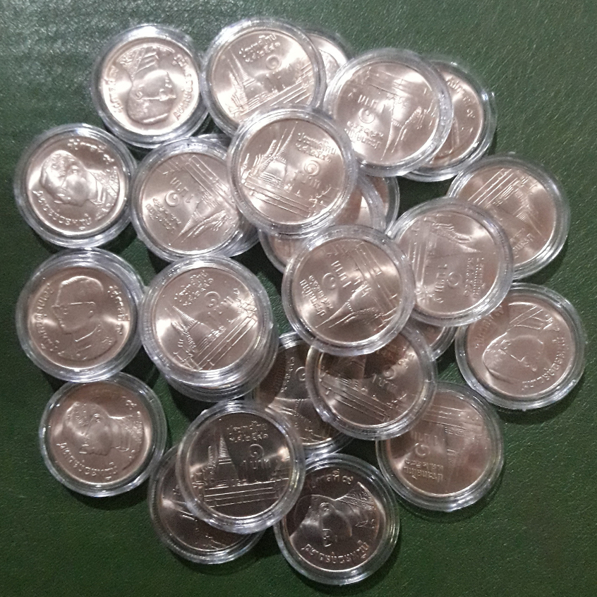 เหรียญ-1-บาท-หมุนเวียน-ปี-พ-ศ-2541-ไม่ผ่านใช้-unc-พร้อมตลับ-ตัวติดอันดับที่-2