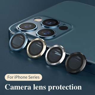 ฟิล์มเลนส์สำหรับ for iPhone 14 15 13 12 11 Pro Max 14 Pro 13 Pro 12 Pro 11 Pro 14 Plus 13 12 Mini  ฟิล์มเลนส์กล้องมือถือ