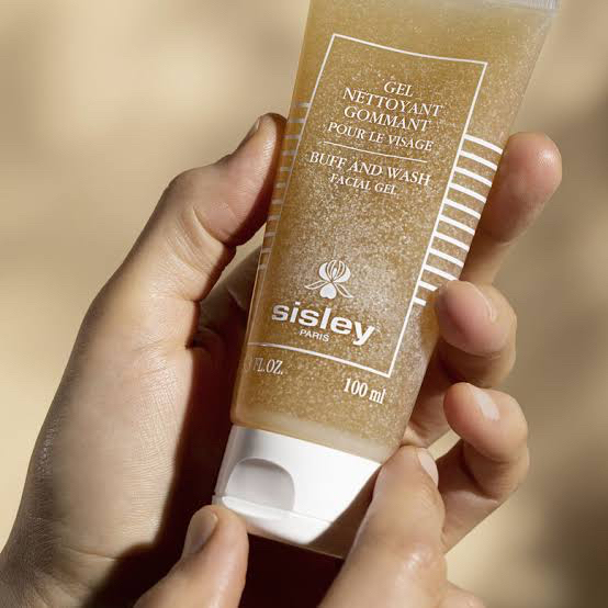 สินค้าเคาเตอร์แท้-สครับสูตรอ่อนโยน-sisley-phyto-blanc-buff-and-wash-facial-gel