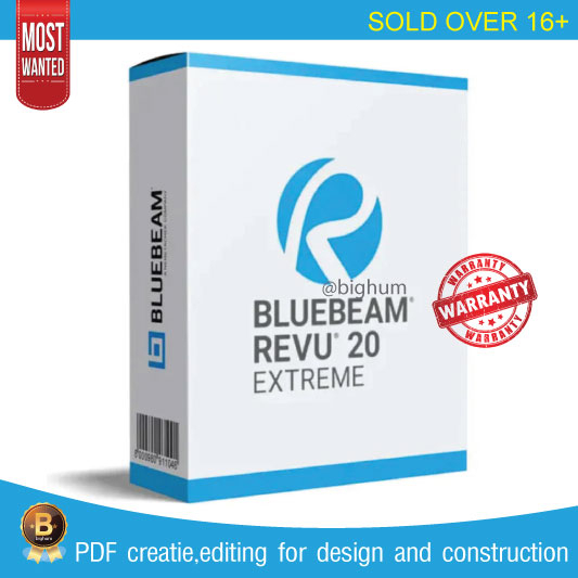 ราคาและรีวิวBluebeam Revu eXtreme 2022 Full LT โปรแกรม PDF สำหรับงานวิศวกรรมและสถาปัตยกรรม
