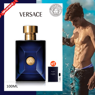 สินค้า น้ำหอม 💯ของแท้ Versace Pour Homme Dylan Blue EDT 100ML 🔥ซื้อ 1 แถม 1 เทสเตอร์ขนาด🔥 น้ำหอมผู้ชาย
