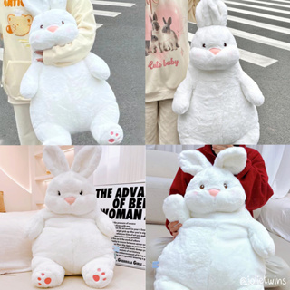 พร้อมส่ง🍑 ตุ๊กตา Fat Rabbit กระต่ายอ้วน ตุ๊กตากระต่าย ตุ๊กตาน่ารัก Nordic Style พร็อบแต่งห้อง น้องน่ารักมาก ของขวัญ