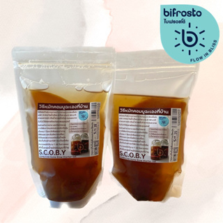 สินค้า SCOBY สโกบี้ พร้อมสูตรสำหรับหมักคอมบูฉะ  by A Matter  Bifrosto