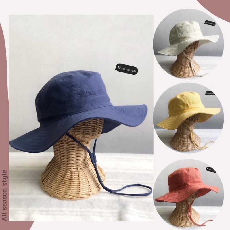 หมวกเดินป่า-หมวกแคมป์ปิ้ง-hiking-hat-ปีกกว้าง