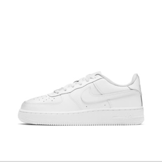 (พร้อมส่ง ของแท้100%) Nike Air Force 1 LE (GS) "Pure White"