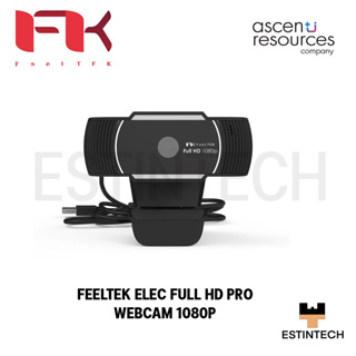 WEB CAM (เว็บแคม) FEELTEK ELEC FULL HD PRO WEBCAM 1080P ของใหม่ประกัน 2ปี