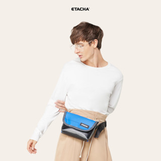 กระเป๋าผ้าใบ ETACHA รุ่น Porter S - Blue &amp; Black