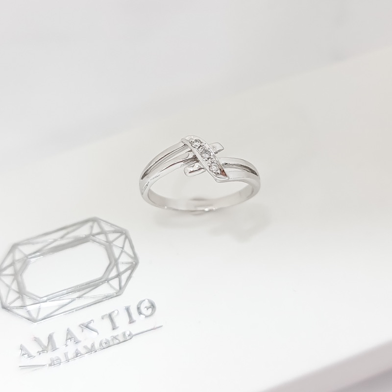 amantio-diamond-แหวนเพชรแท้น้ำ99-vvs-ตัวเรือน18k