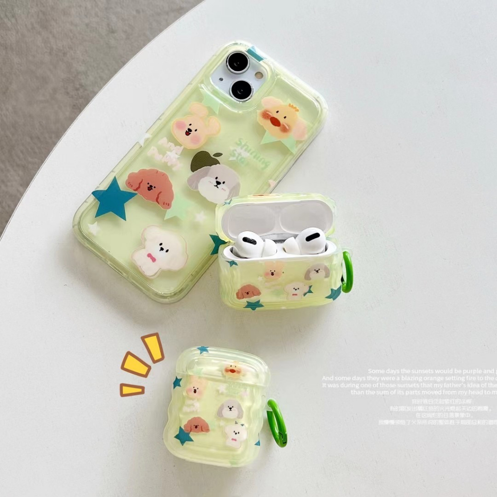 เคสแอร์พอด-2-1-pro2-case-for-airpods-3-pro-แฟชั่น-น่ารัก-การป้องกันการตก-ซิลิโคนนิ่ม-soft-case-airpod-gen-3-2021