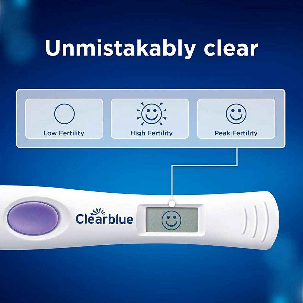 พร้อมส่ง-clearblue-ชุดตรวจไข่ตกแบบดิจิตอล