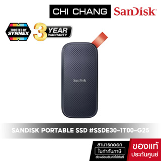 ภาพหน้าปกสินค้าSanDisk Portable SSD 1TB (SDSSDE30-1T00-G26) Read Speed up to 520MB/s ที่เกี่ยวข้อง
