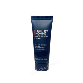 Biotherm Homme Force Supreme Youth Architect Cream 20ml ครีมฟื้นบำรุงผิวเข้มข้น