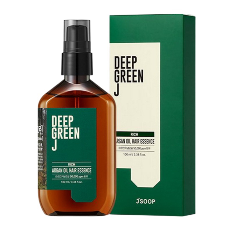 deep-green-j-แบรนด์เกาหลี-jsoop-อาเกนออยด์ใส่ผม-ให้ผมเงางาม-argan-oil