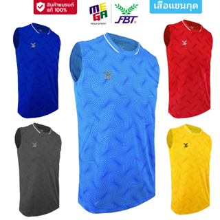 สินค้า FBT เสื้อกีฬา แขนกุด ผ้าไมโคร พิมพ์ลาย คอกลม รหัส B2I213