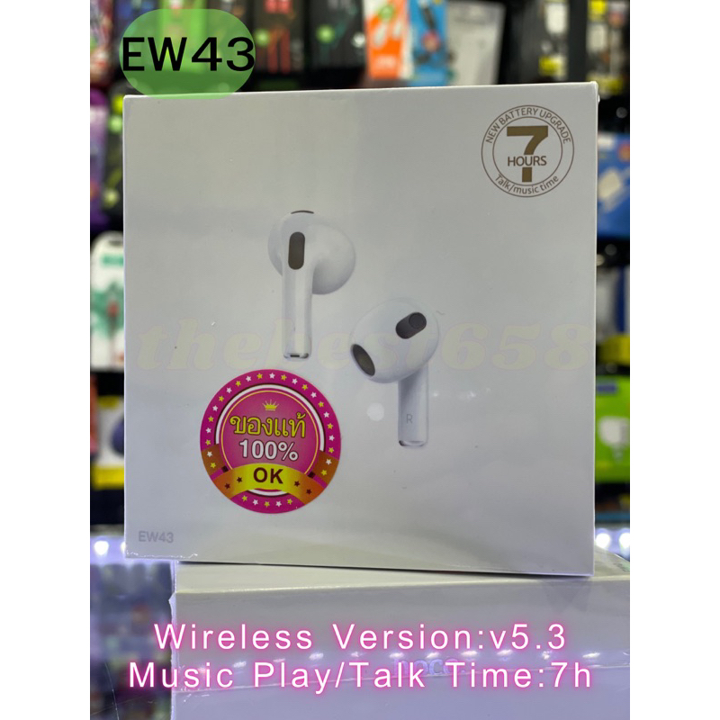 HOCO Ew43ชุดหูฟังบลูทูธไร้สาย True Wireless Stereo headset | Shopee ...