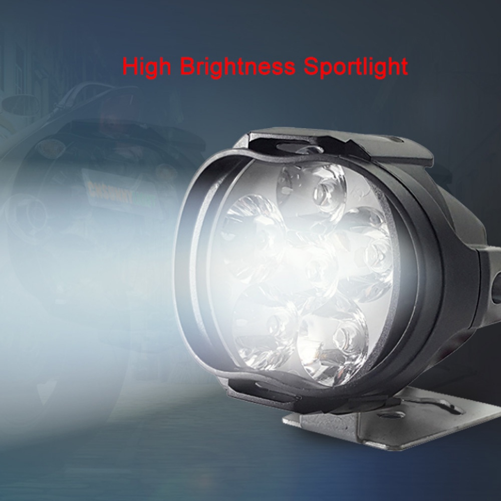 diveitone-1คู่-led-ไฟหน้ารถจักรยานยนต์แสงสว่างสีขาวมาก6led-ทำงานไฟสปอร์ตไลท์รถจักรยานยนต์ไฟตัดหมอก1500lm-led-สกูตเตอร์